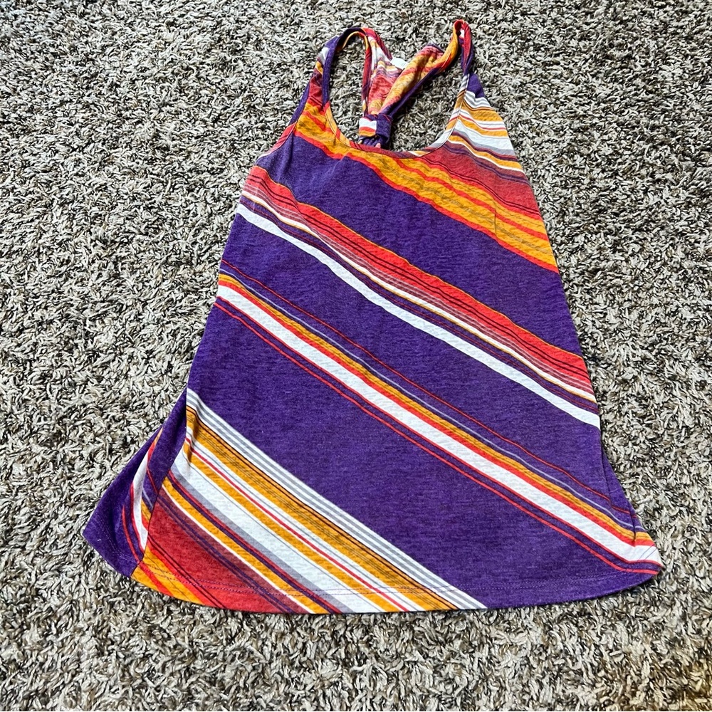Women’s Delia’s striped tank top. Size medium